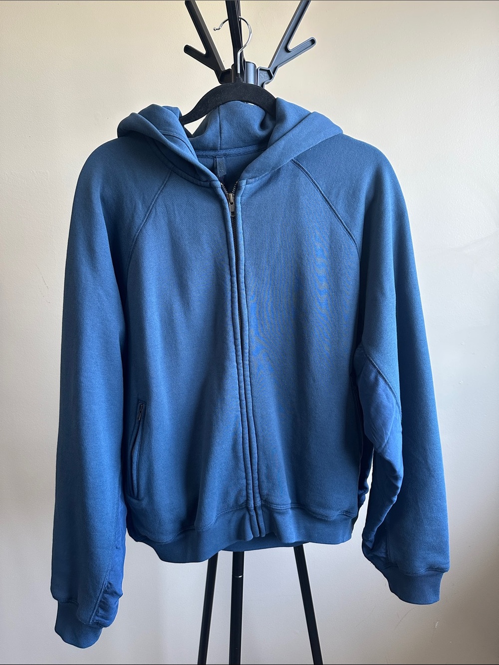 SKIMS Blue French terry oversized sweatshirt